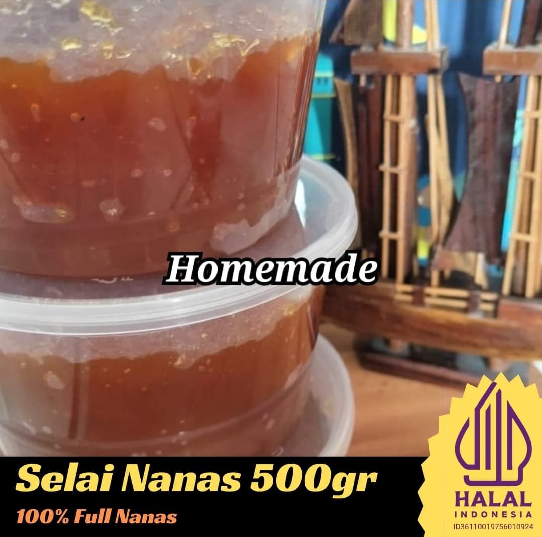 Selai Nanas Palembang Premium homemade 500 gr - Gambar 2